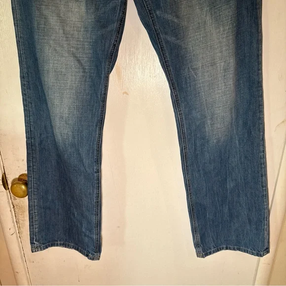 Buffalo David Bitton BDB Denim Blue Jeans Ruffler Basic | 32Wx32L - Picture 4 of 12